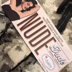 Balm Cosmetics The nude dude palette NEVER USED